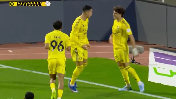 The Portuguese striker played a key role in his team’s 3–0 victory over Al-Kholood in the Saudi Pro League.