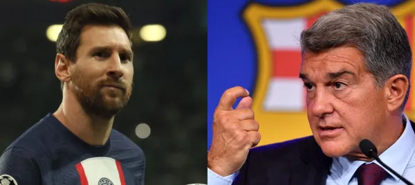 The president of the culé team referred to the captain of the Argentine team, who has not yet defined his future.