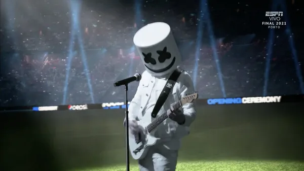 The preview of the Champions League final had an impressive show