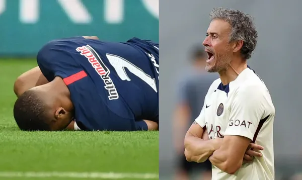 The PSG coach talks about the current state of his player