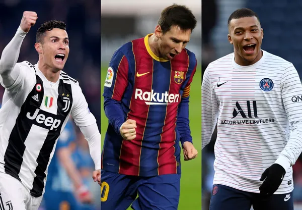 The PSG forward gave an interview and compared himself with the Portuguese and the Argentine