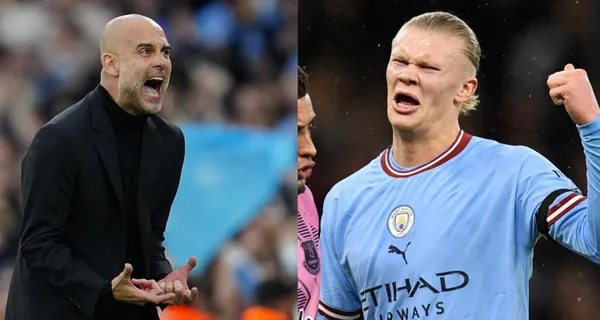 The reaction of Haaland's father when he saw that Lionel Messi won The Best