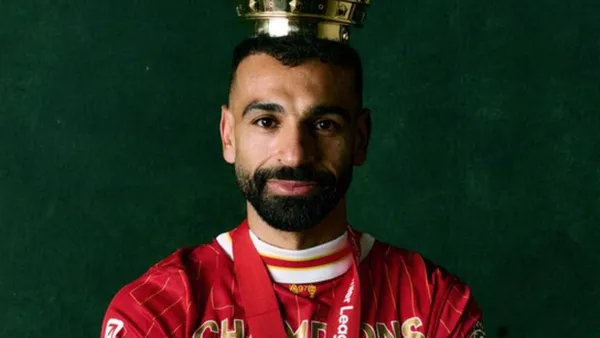 The reaction of Liverpool players about Mohamed Salah's departure at the end of the season - X @LFC