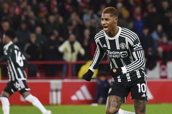 The Red Devils forward scored in the loss against Nottingham Forest and ended the long drought he was going through.