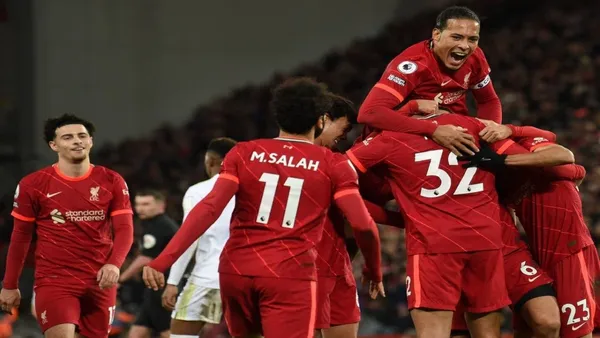 The Reds move to within three points of City and Spurs miss the chance to move into the Europa League places.