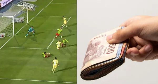 The referees made a controversial decision in the match between Club América and FC Juárez