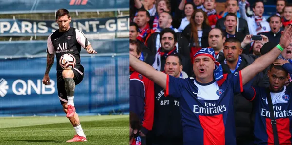 The relief was installed among the fans after the change of Leo, who will arrive in the best conditions at the World Cup.