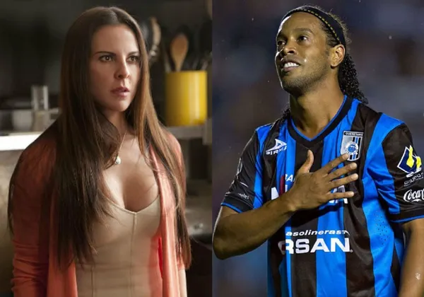 The soccer legend has now a business that is permitting him earning fortune and competing with the Mexican actress.