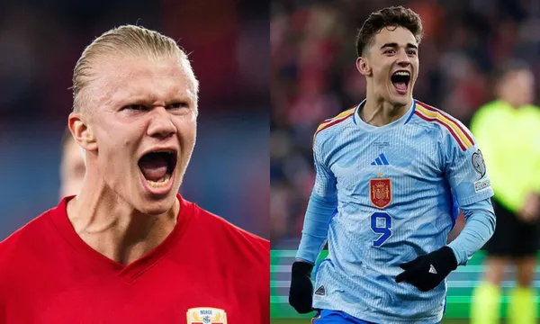 The Spanish National Team defeats Norway