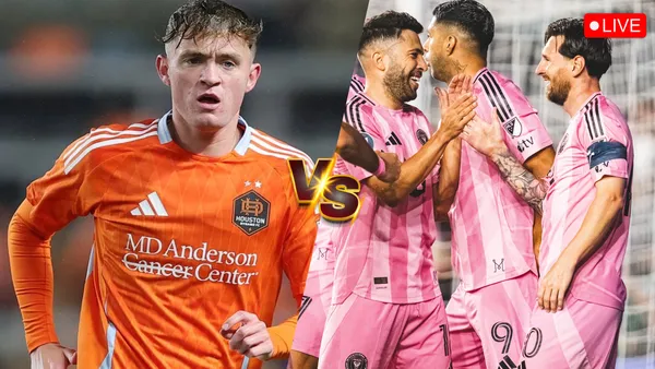 The stage is set. Matchday in Houston / X