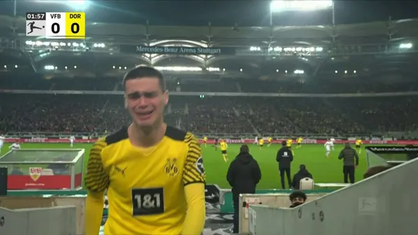 The Stars and Stripes gem had to leave the field long before the clock reached the one-minute mark.