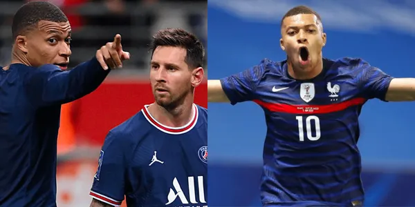 The striker forgets the absolute leading role with the french.