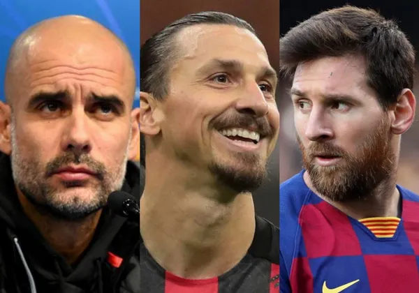 The Swedish attacked the Argentinian star and the Catalan coach, ex-companions from him at FC Barcelona.