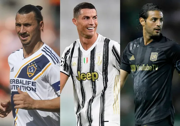 The Swedish attacker is having a great season and destroys his all-time enemy Vela in the comparison.