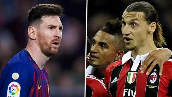 The Swedish attacker mocked Messi when comparing their actual performances with this phrase.