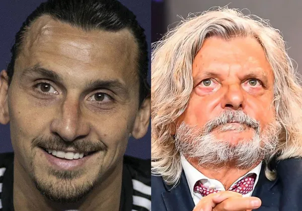 The Swedish idol has been criticized by Massimo Ferrero, heading AC Milan clash.