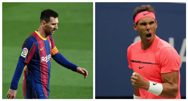 The tennis legend has backed he Argentinian soccer icon after the huge conflict originated during the weekend with his contract.