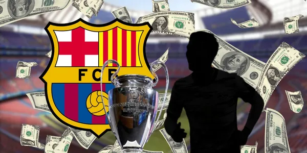 The UEFA Champions League trophy, which FC Barcelona hasn't won since 2015