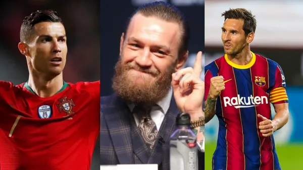 The UFC fighter got into the discussion between Lionel Messi and Cristiano Ronaldo and surprised everyone with his statements.