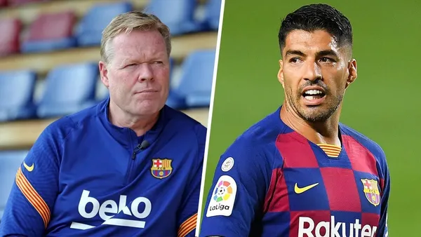 The Uruguayan striker has taken revenge from the Dutch coach, after he was axed from Barça.