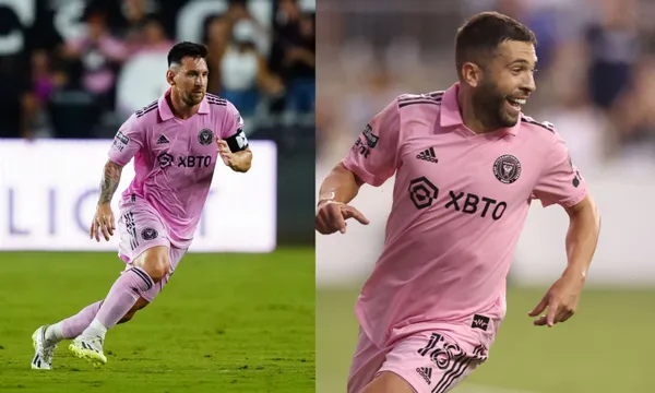 The viral pass from Lionel Messi to Jordi Alba in the Inter Miami match