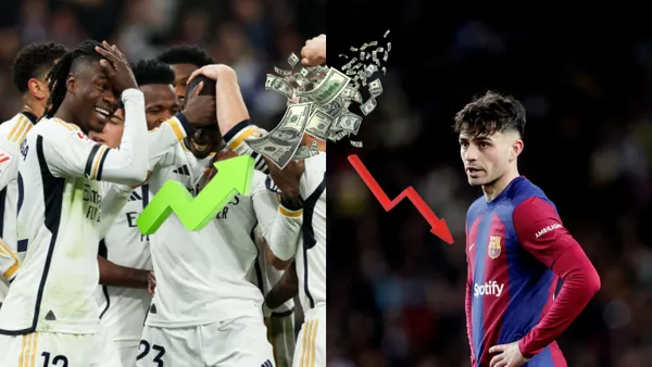 The wage limit for both Real Madrid and FC Barcelona after the winter window is a huge difference.