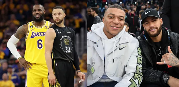 The whole world is watching the NBA finals… even Neymar Jr.