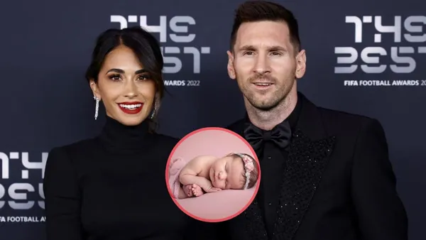 The wife of the argentinian star surprised everyone on her social networks.