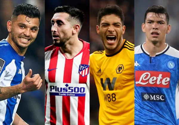 The Wolverhampton striker was distinguished above all his Mexican companions.