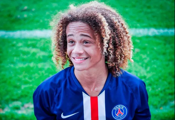The wonder kid aged 17 made his professional debut for PSG.