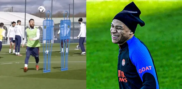 The world champion once again showed his magic during the last training session of the Parisians