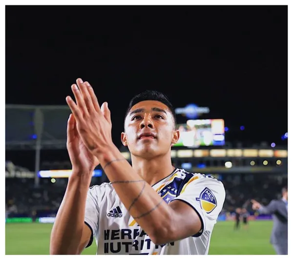 The young LA Galaxy player won a place in the first team and is wanted by both the US Soccer National Team and Mexico