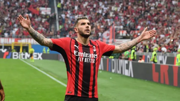 Theo Hernandez gives Milan hope with goal against Inter.