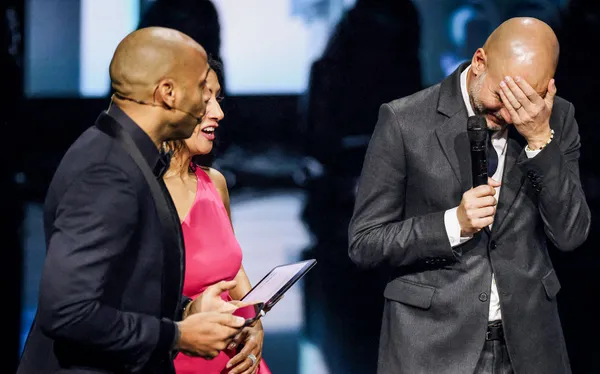 Thierry Henry and Pep Guardiola