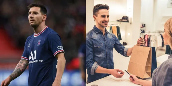 This footballer had great talent but his career didn't work out and now he sells clothes