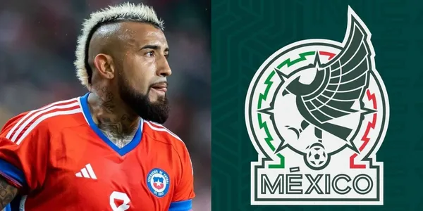 This great player could not play with the Mexican National Team because of Arturo Vidal