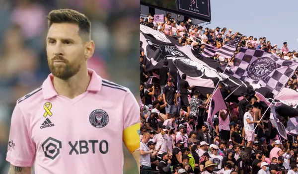 This is how Inter Miami fans reacted when they realized that Messi will not play in the final