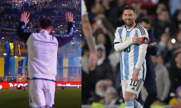 This is how Lionel Messi arrived at La Bombonera