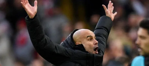 This is how Pep reacted to the VAR decision
