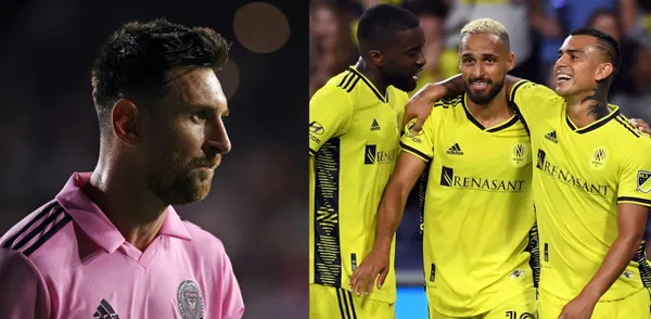 This is how they received Lionel Messi at the Nashville stadium