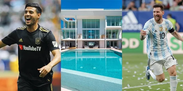 This is the value of Carlos Vela's mansion in Los Angeles