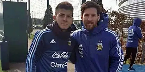 This MLS player fulfilled his dream of playing with Lionel Messi