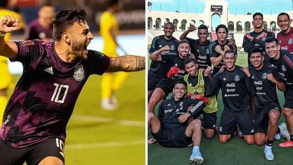 This player of the Mexican National Team explodes against Vega and the selected young players.