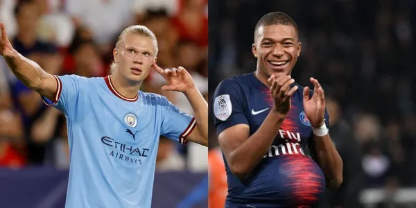 This striker has the same numbers as Erling Haaland