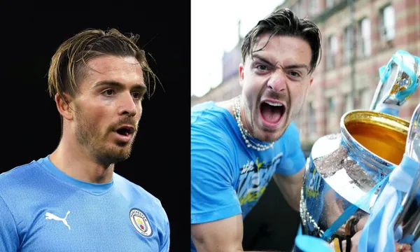 This was Jack Grealish's celebration after winning the Club World Cup