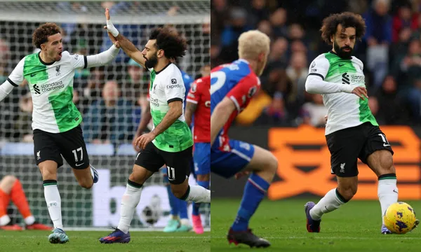 This was Mohamed Salah's surprising goal for Liverpool FC