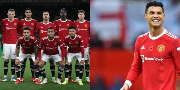 This was the incredible reaction of the Manchester United players after Cristiano Ronaldo's goal