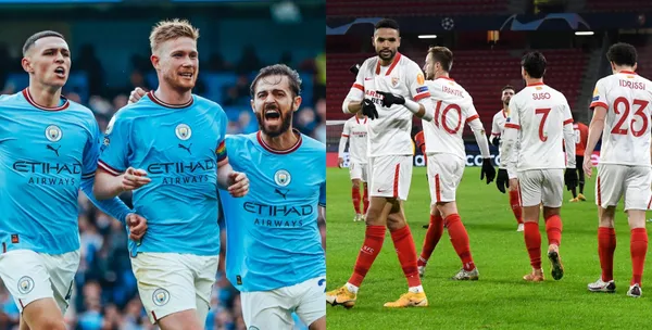 This would be the lineup of Manchester City against Sevilla