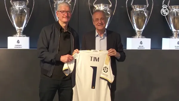 Tim Cook has been spotted in Valdebebas, Madrid, but what is he doing there?