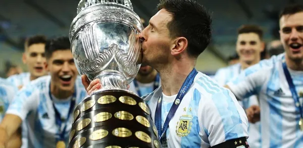 Today the stadium where the world final will be played, was inaugurated.